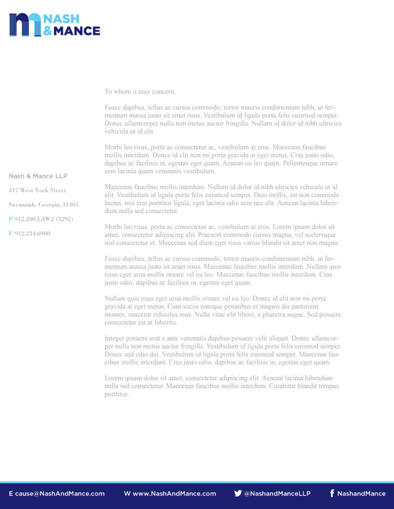 8.5"x11" Vertical Flyer Template